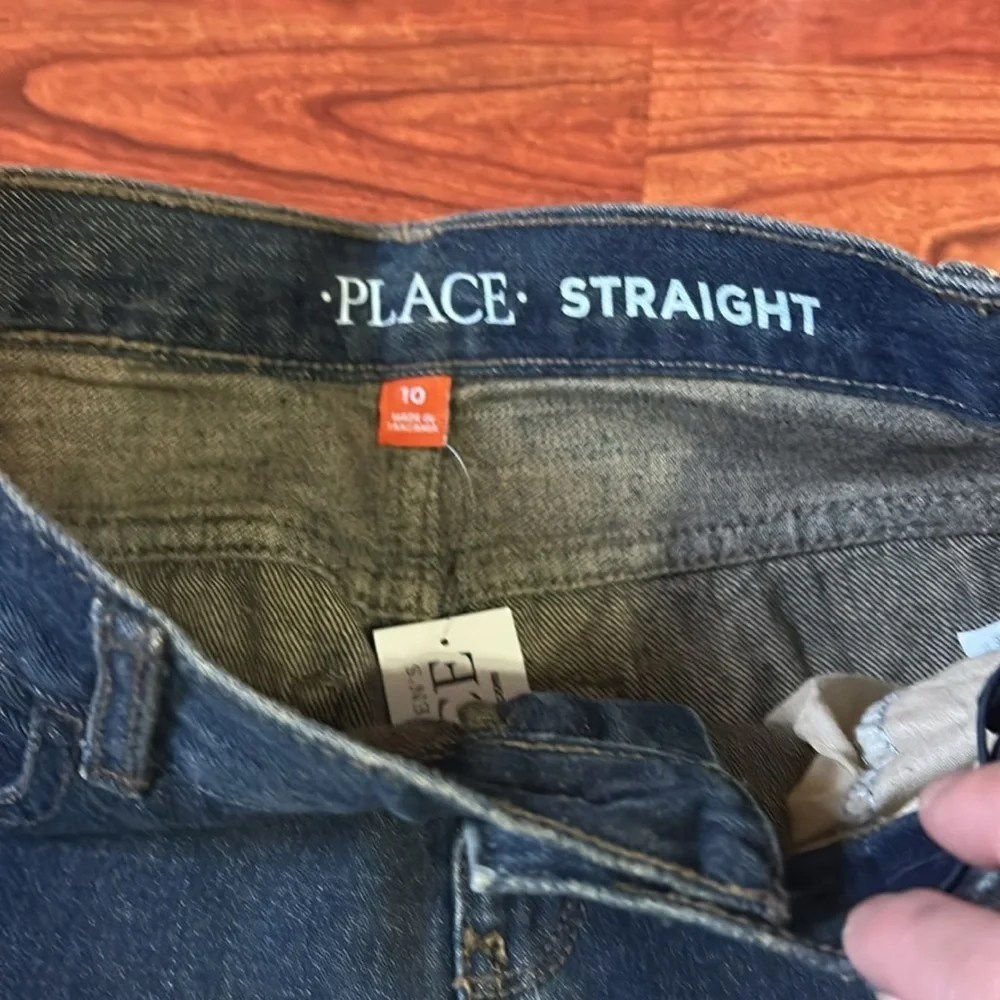 Boys Denim Jeans Straight Cut Size 10